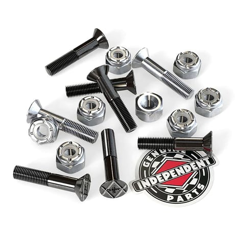 independent bolt 1" phillips(+) BLACK/SILVER