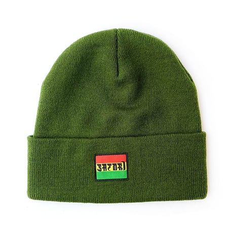 satori beanie 24HOLIDAY rasta warrior OLIVE