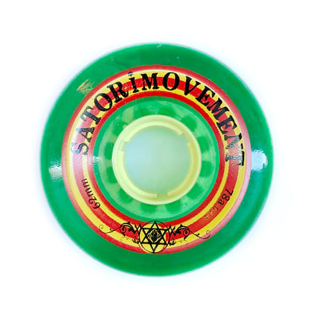 satori soft wheel team rasta cruiser 62mm 78A  サトリ スケートボード ソフト ウィール