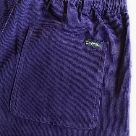 Theories pants 22HOLIDAY stamp lounge cord pants EGG.PLANT セオリーズ イージー パンツ コーデュロイ
