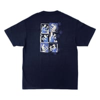 Theories s/s T-shirts 24HOLIDAY architects in blue BLACK セオリーズ Tシャツ 半袖