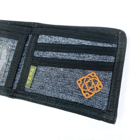 satori wallet leaves befold CHARCOAL