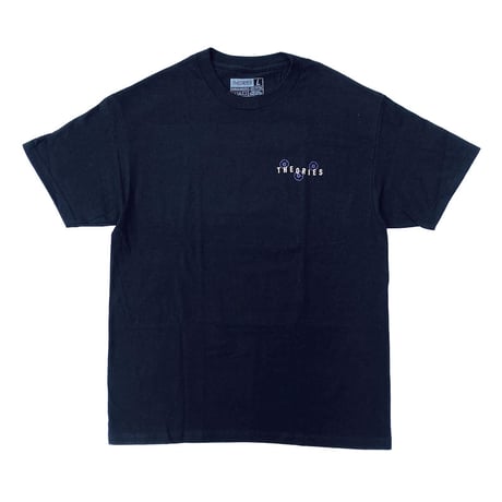 Theories s/s T-shirts 24HOLIDAY architects in blue BLACK セオリーズ Tシャツ 半袖