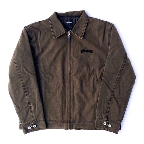 theories jacket 25HOLIDAY carpenter jacket WASHED.COPPER