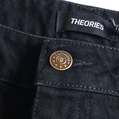 Theories pants 24FALL plaza jeans BLACK セオリーズ デニム パンツ