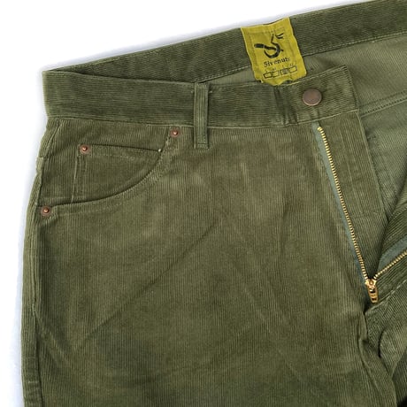 5ivenuts pants uniform corduroy STANDERD fit DARK.OLIVE ファイブナッツ オリジナル コーデュロイ パンツ
