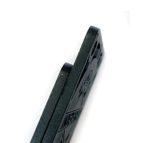 independent riser pad set 1/8" BLACK インディペンデント スケートボード ライザーパッド