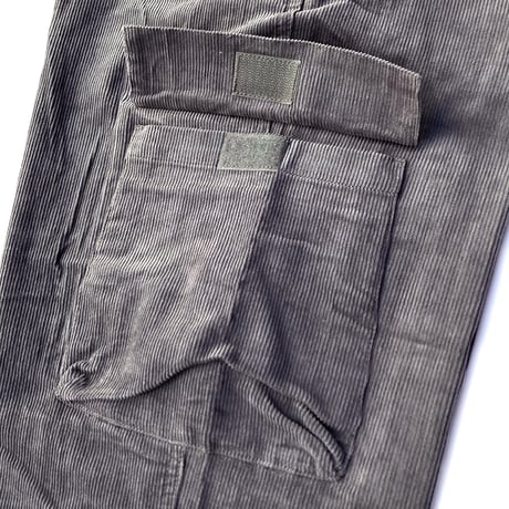 Theories pants 24FALL stamp lounge cargo pants WOLF.GREY corduroy セオリーズ イージー パンツ カーゴ コーデュロイ
