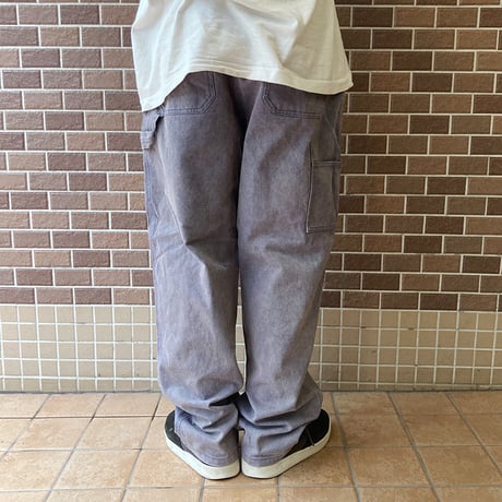 Theories pants 24FALL piano trap carpenter WASHED.LAVENDER セオリーズ カーペンター パンツ