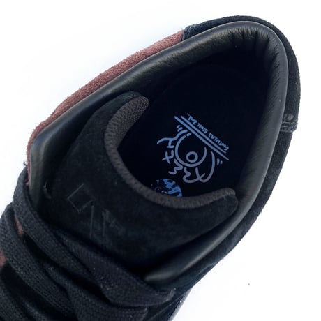 AREth shoes 2025LATE Ⅱ two face BLACK & BURGUNDY アース スケート シューズ