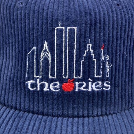 theories cap 26SPRING big apple strapback hat TRUE.BLUE セオリーズ キャップ