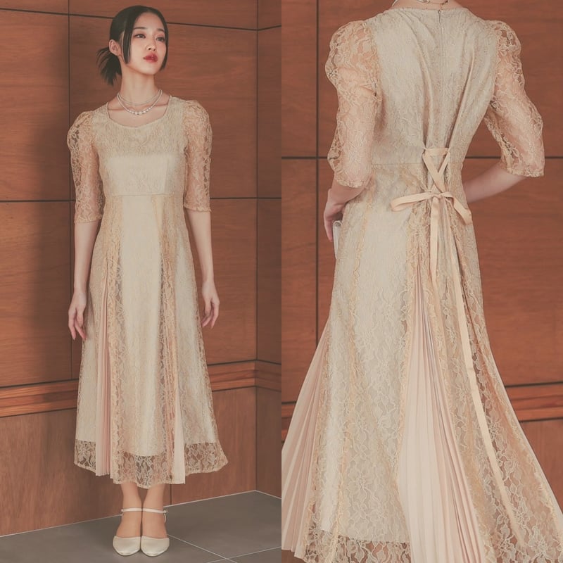 プリーツ切替えスタイリッシュドレス | ZORVA