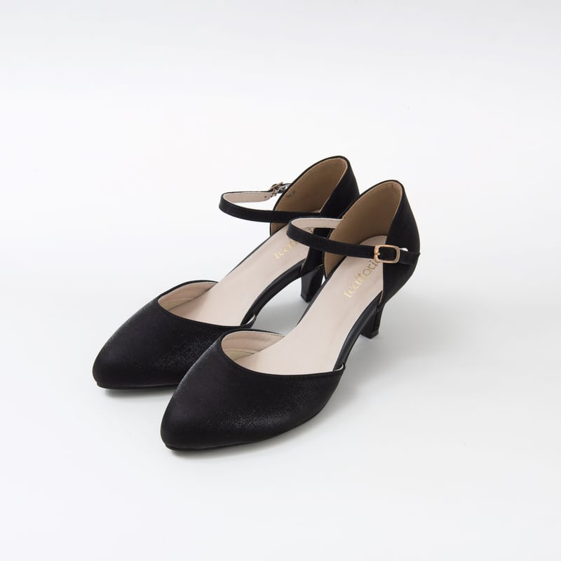 シャイニーシンプルストラップパンプス | ZORVA