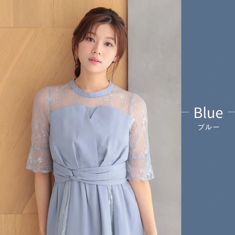 ウエストモチーフ美形ドレス | ZORVA