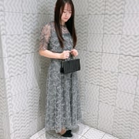 ボレロセットアップ刺繍ドレス
