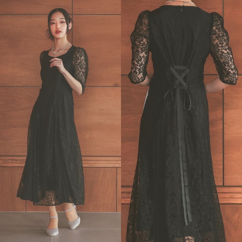 プリーツ切替えスタイリッシュドレス | ZORVA