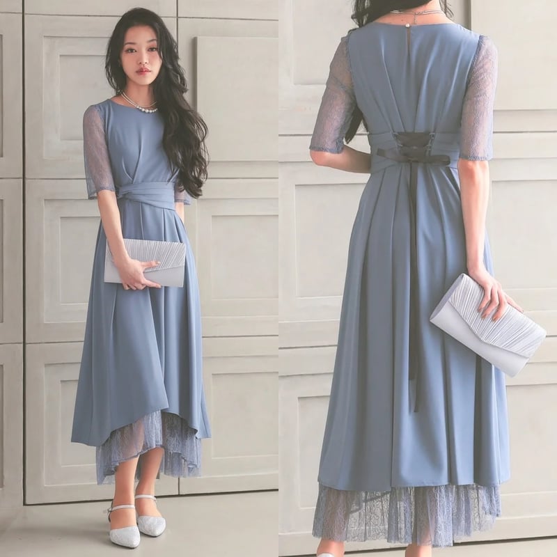 ウエストモチーフベルトドレス | ZORVA