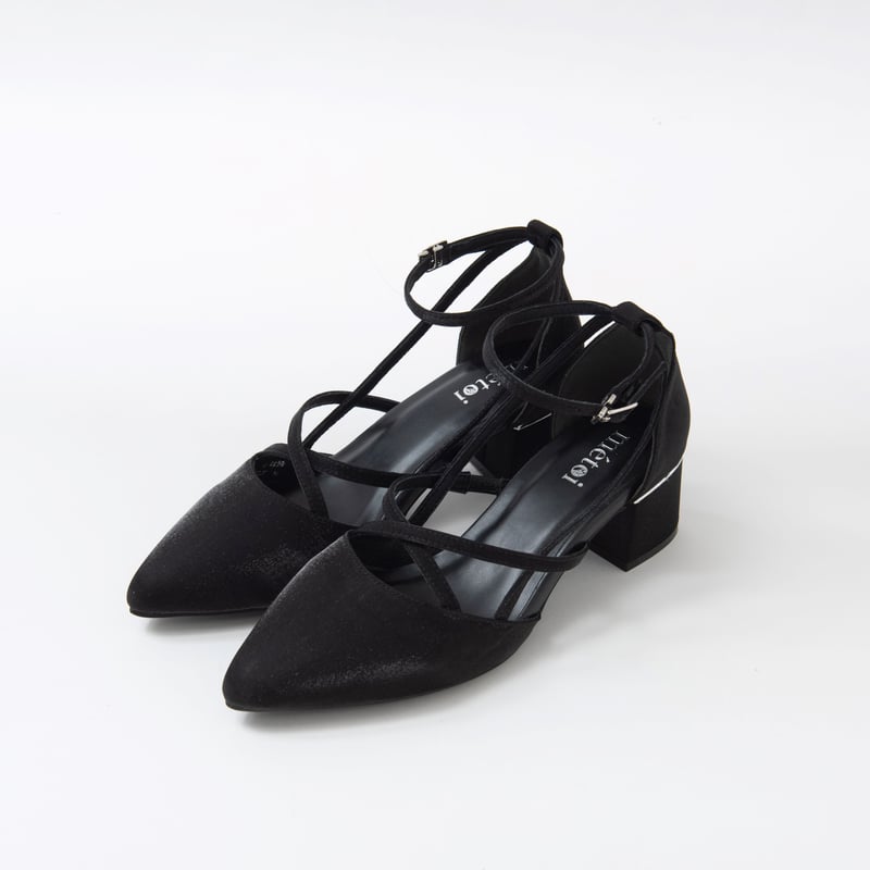 レースアップチャンキーヒールパンプス | ZORVA レースアップチャンキーヒールパンプス | ZORVA