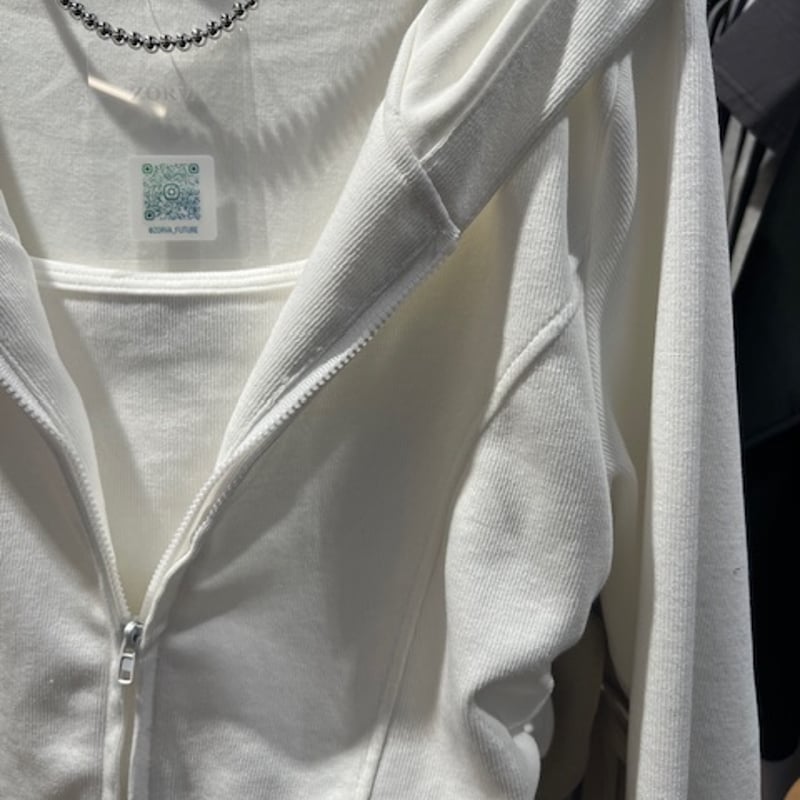 サイドドロストZIPパーカー・キャミセット | ZORVA