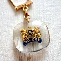 flan RUBAN BLUE ブルボンキーホルダー | Chouette