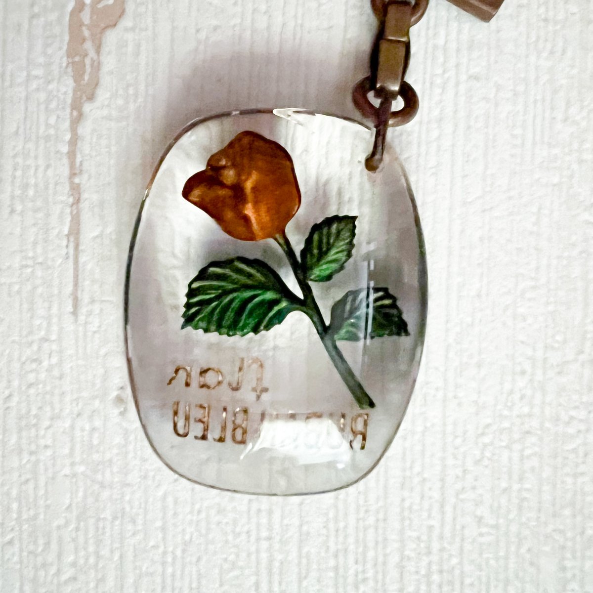 flan RUBAN BLUE ブルボンキーホルダー | Chouette