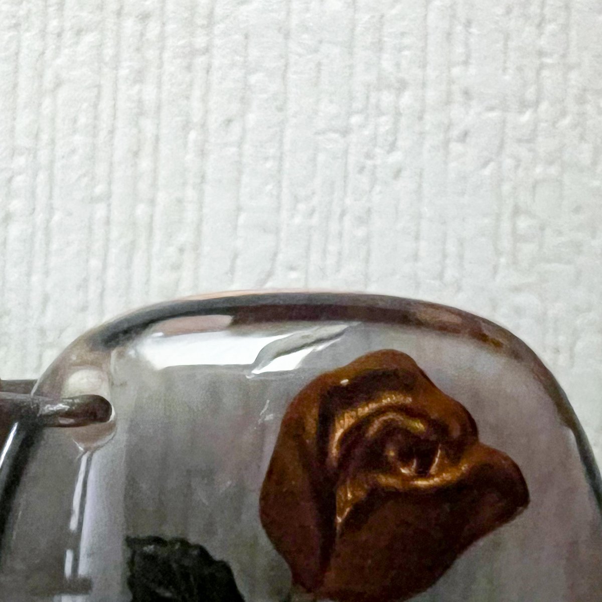 ブルボン 薔薇 キーホルダー flan RUBAN BLUE ゴールド バラ ブルボン 薔薇 キーホルダー flan RUBAN BLUE ゴールド バラ