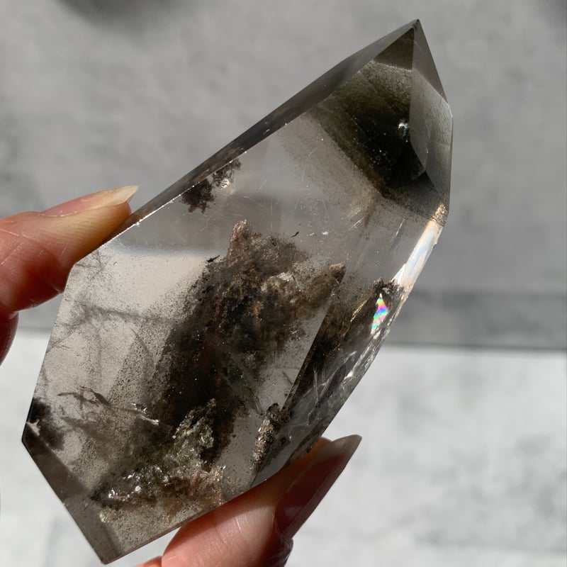 4月限定お値下】✧手掘り ブラジル産 ガーデンクォーツ 犬 お金✧