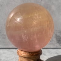 136.ピンクフローライトスフィア【天然石・鉱物・パワーストーン】