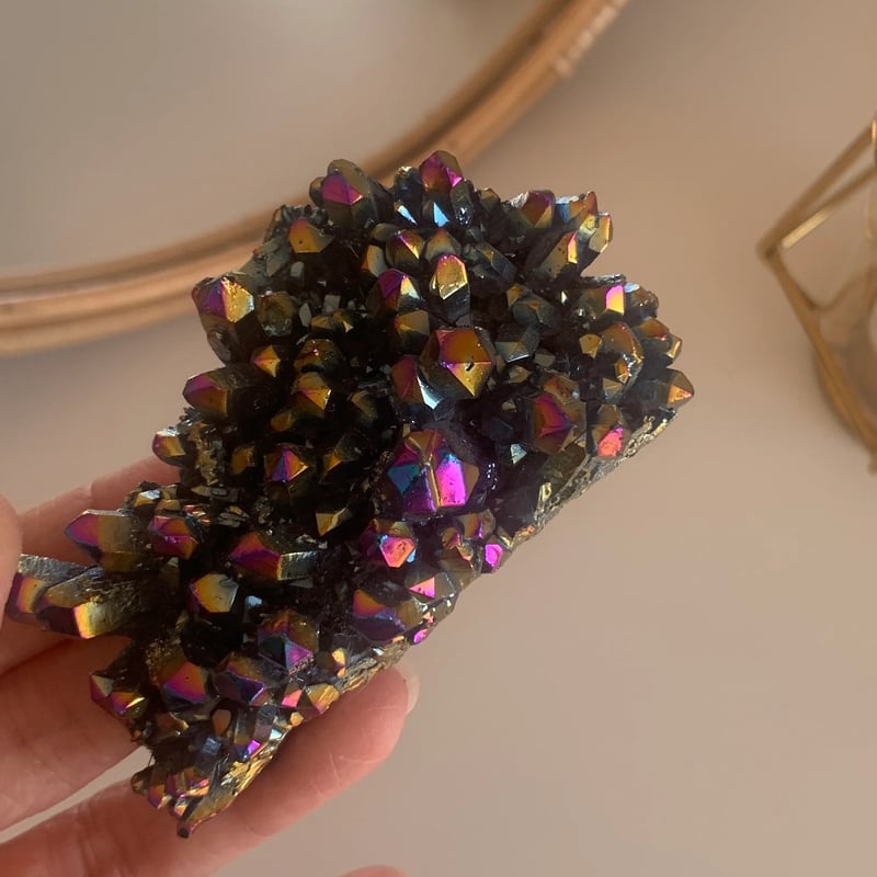 52.チタニウムレインボークォーツ【天然石・鉱物