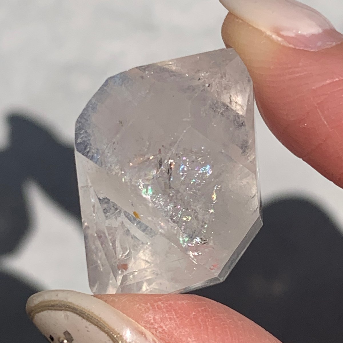 さくらん ハーキマーダイヤモンド ハーキマーダイヤモンド 3結晶 27g ニューヨーク州ハーキマー産