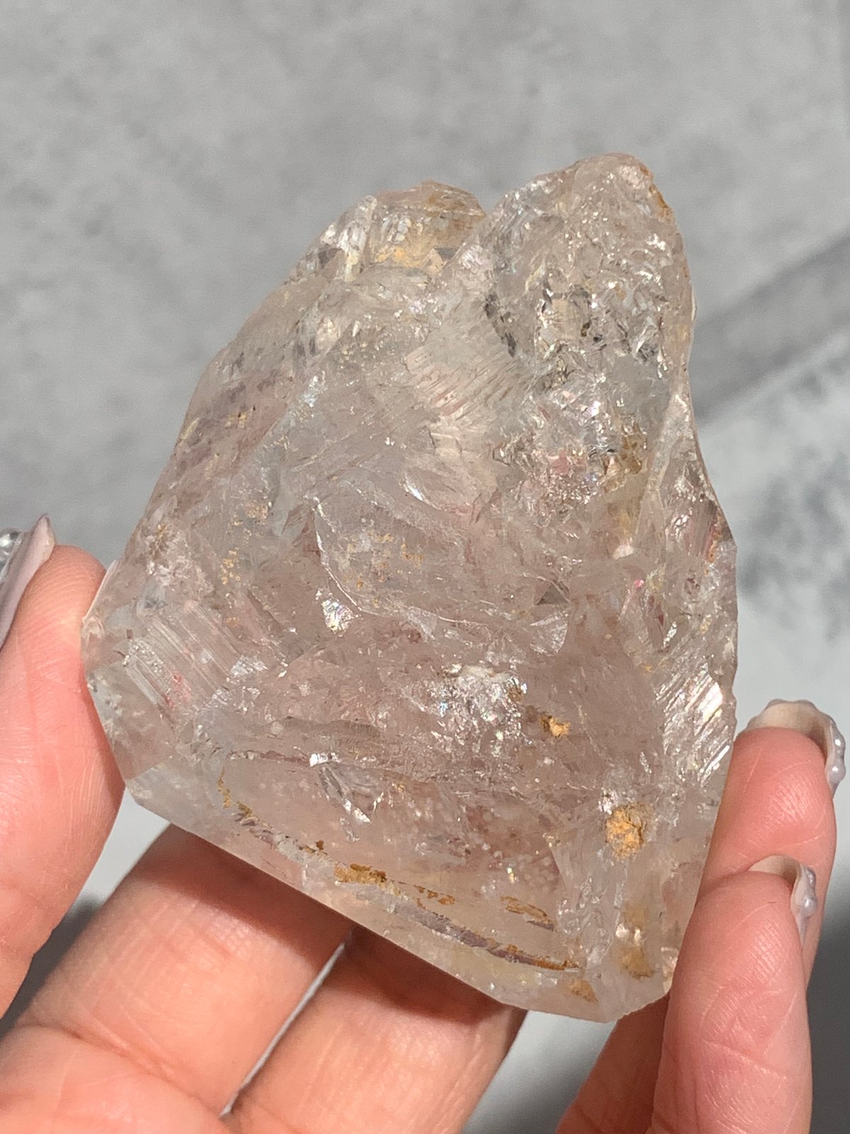 321.エレスチャルクォーツ/オイルイン 中国産【天然石・鉱物