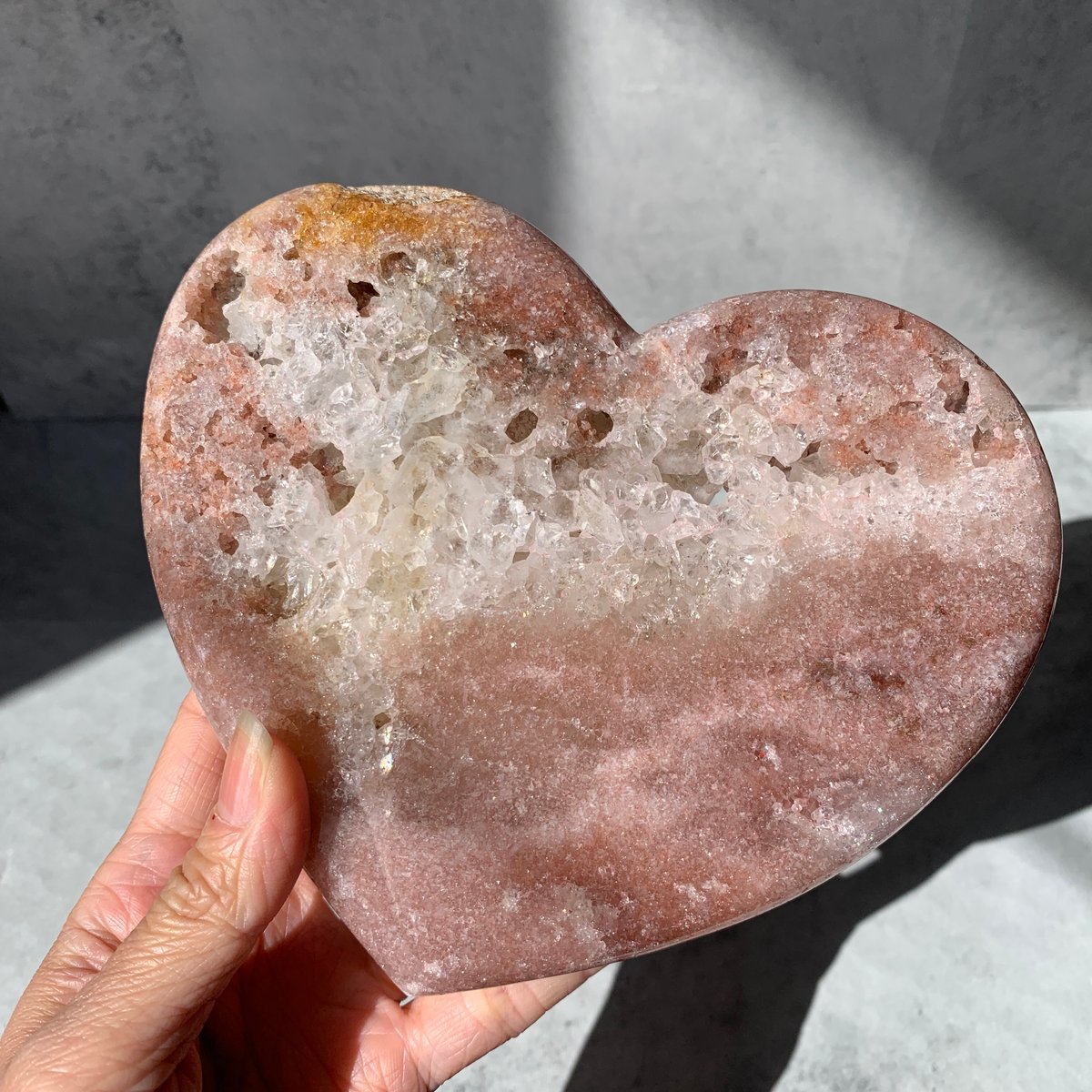 ❤ス－パ－ム－ン❤パワー注入❤極レア❤ピンクサンブルーム－ンストーン❤アメジスト ❤ス－パ－ム－ン❤パワー注入❤極レア❤ピンクサンブルーム－ン