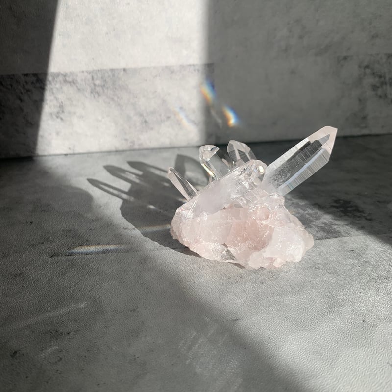 148.ピンクレムリアンシードクリスタル【天然石・鉱物・パワーストーン