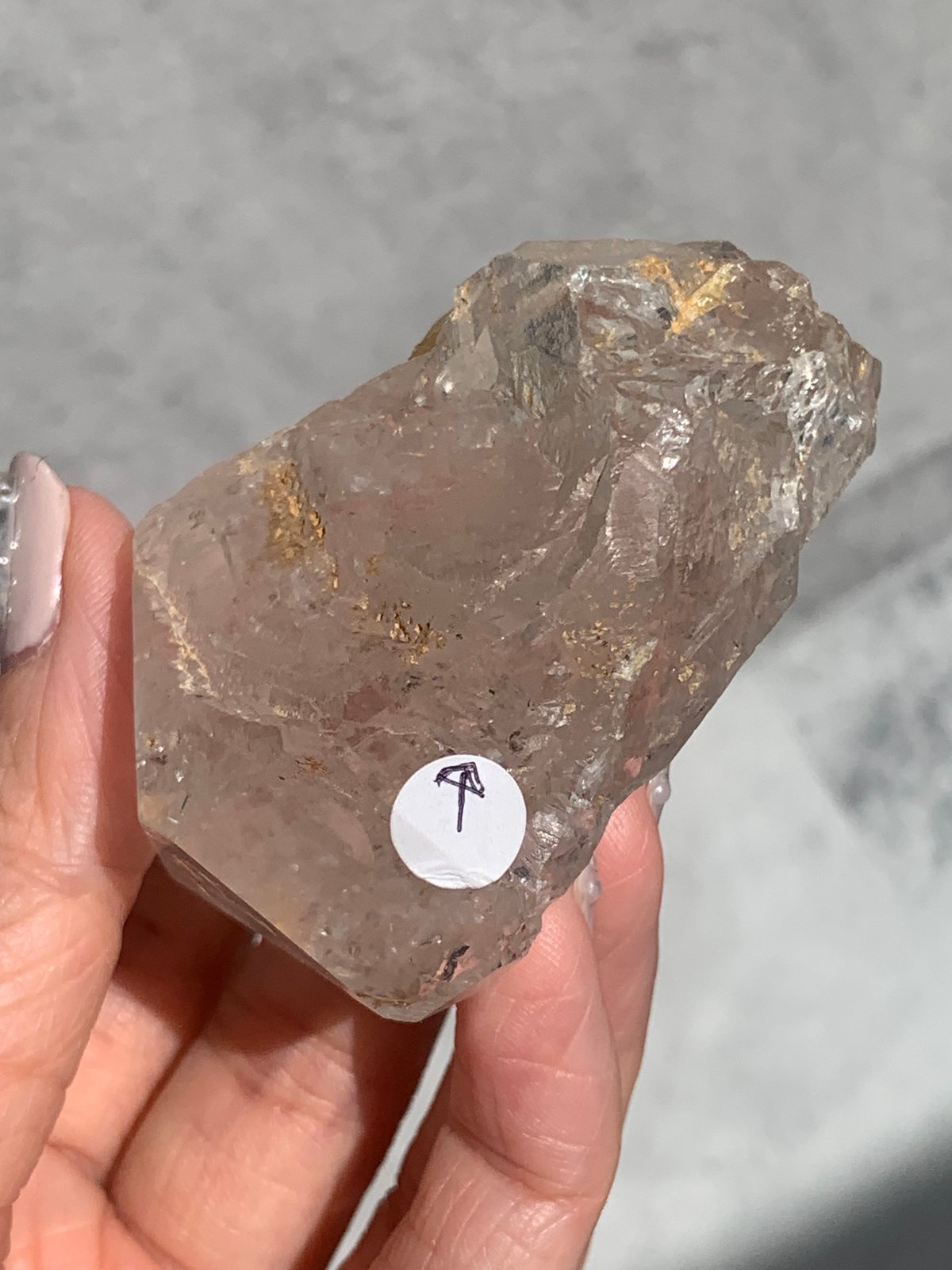 321.エレスチャルクォーツ/オイルイン 中国産【天然石・鉱物