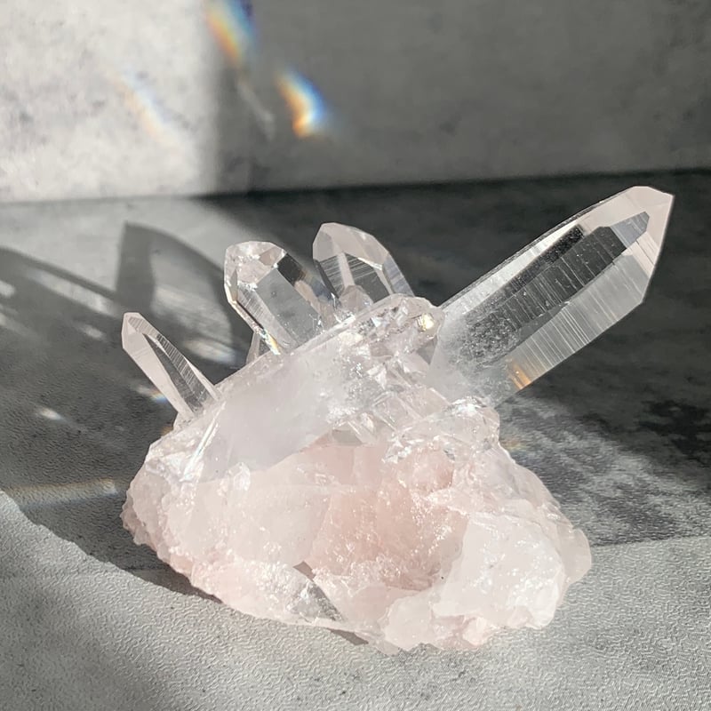 148.ピンクレムリアンシードクリスタル【天然石・鉱物