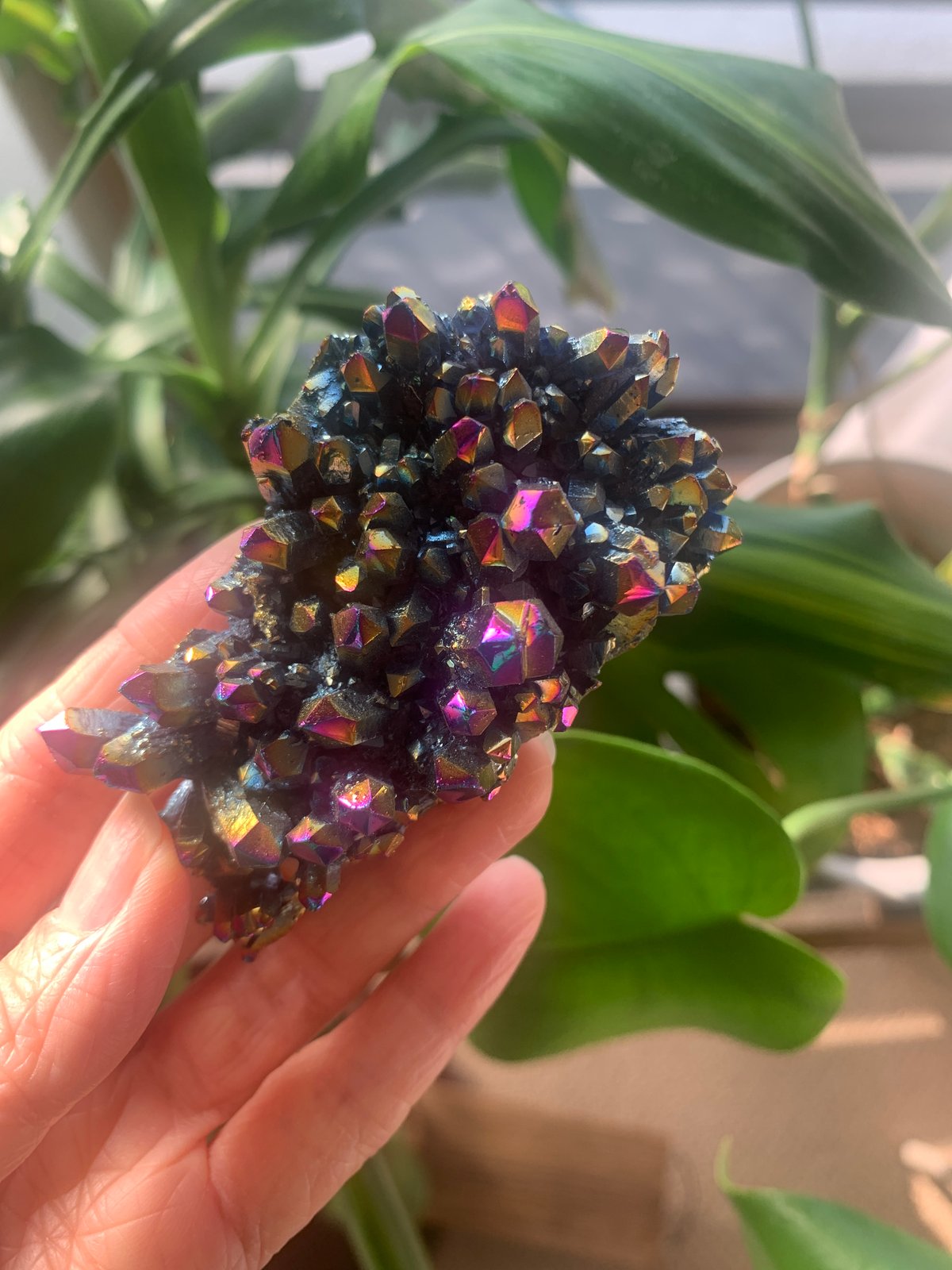 52.チタニウムレインボークォーツ【天然石・鉱物・パワーストーン