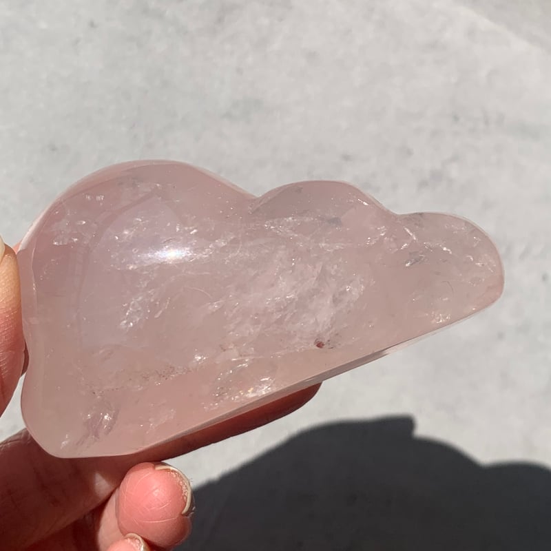 値下げ高品質ピンクジラソルジェミタワーポイントアイスローズクォーツ