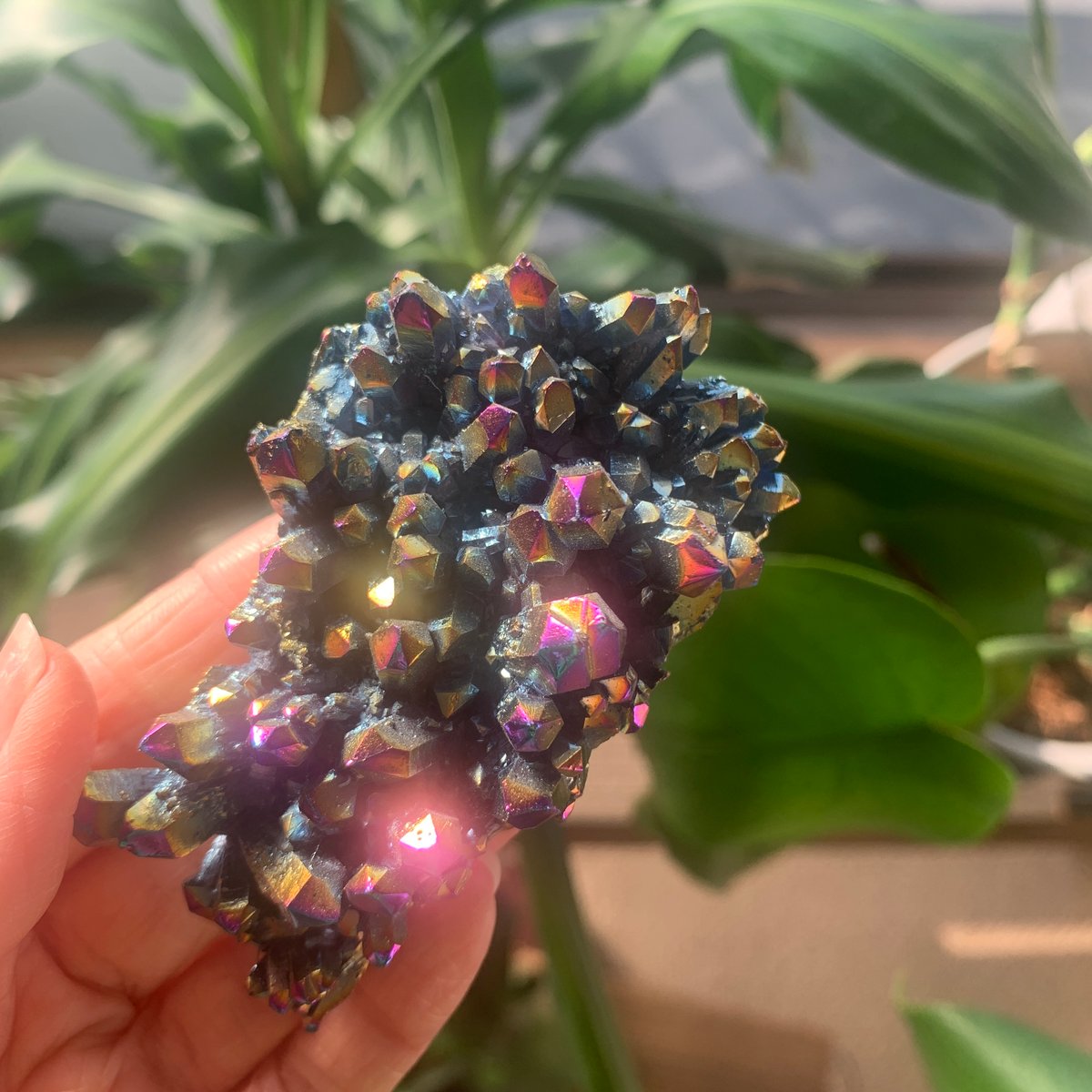 52.チタニウムレインボークォーツ【天然石・鉱物・パワーストーン