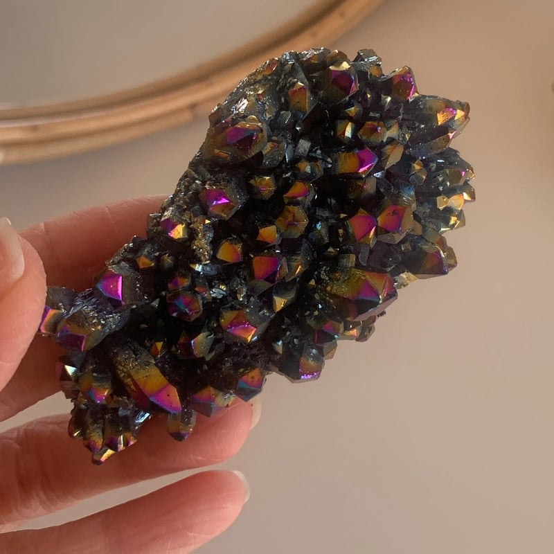 52.チタニウムレインボークォーツ【天然石・鉱物・パワーストーン