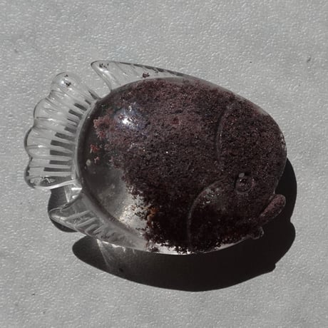 379.ゴールドフィッシュ①/ガーデンクォーツ/金魚【天然石・鉱物・パワーストーン】