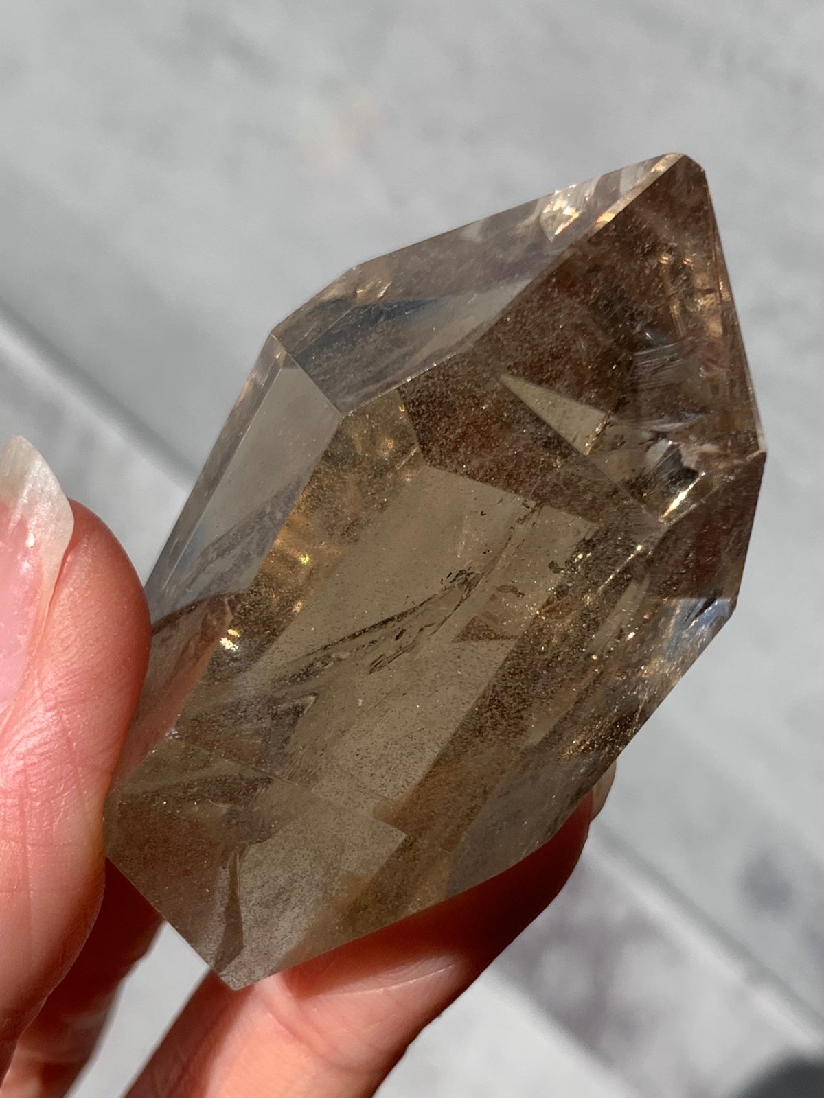 虹◎シトリン（黄水晶） フリーフォーム65◇ Citrine ◇ 天然石