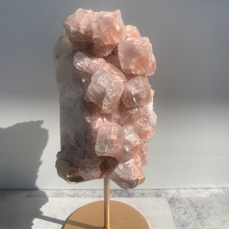 mokumokumama　天然石　天然　氷洲石　カルサイト　共箱　鑑定書付 mokumokumama様専用 天然石 天然 氷洲石 カルサイト 共箱 鑑定書付