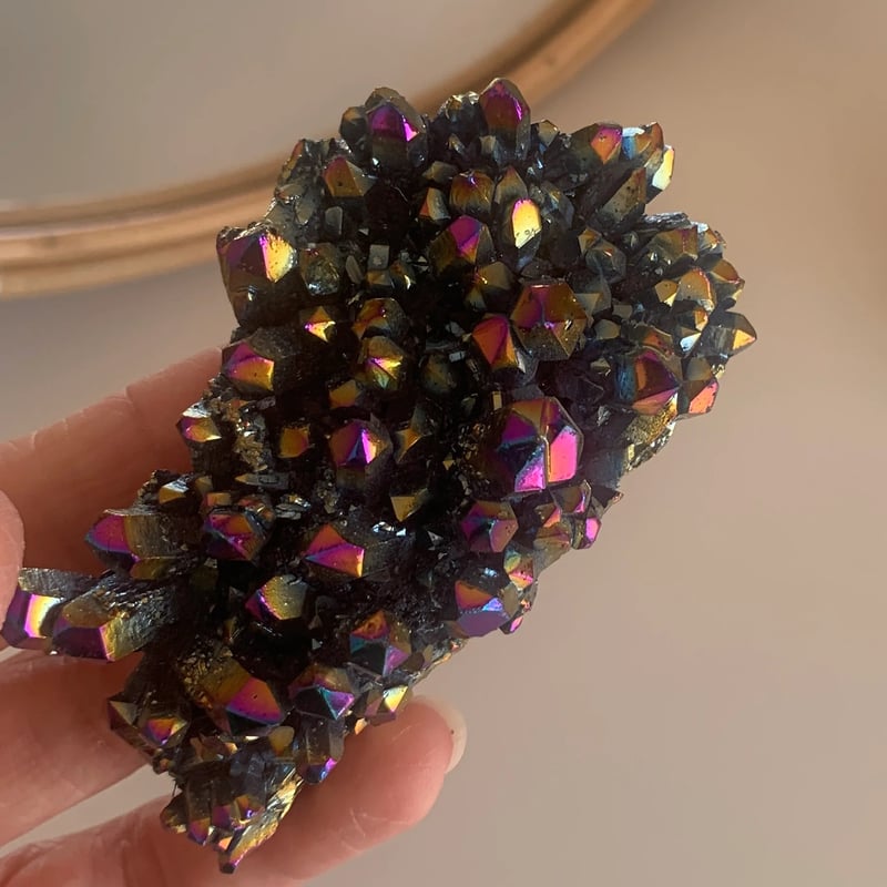 52.チタニウムレインボークォーツ【天然石・鉱物・パワーストーン