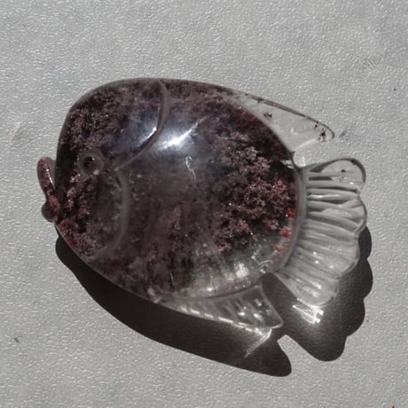 379.ゴールドフィッシュ①/ガーデンクォーツ/金魚【天然石・鉱物・パワーストーン】