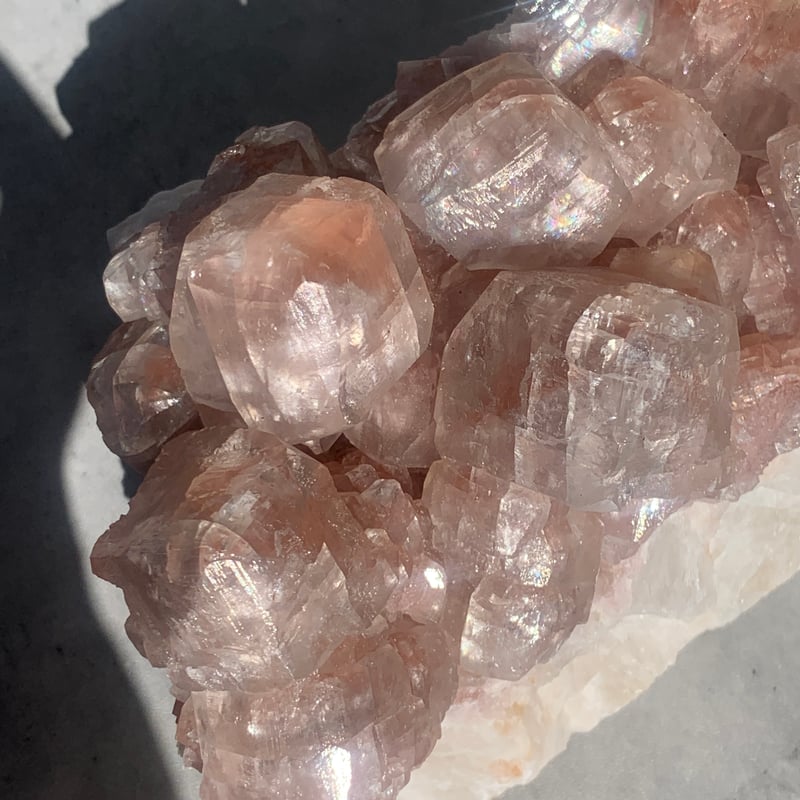 パワーストーン　ピンクカルサイト　方解石　原石　天然石　155g　No.295 パワーストーン ピンクカルサイト 方解石 原石 天然石 155g No.295