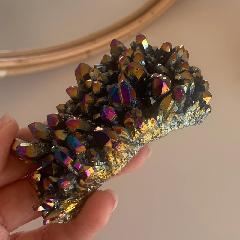 52.チタニウムレインボークォーツ【天然石・鉱物・パワーストーン