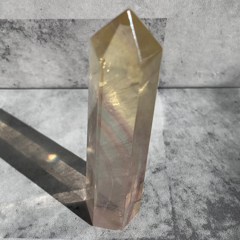 178.キャンディフローライトポイント【天然石・鉱物・パワーストーン