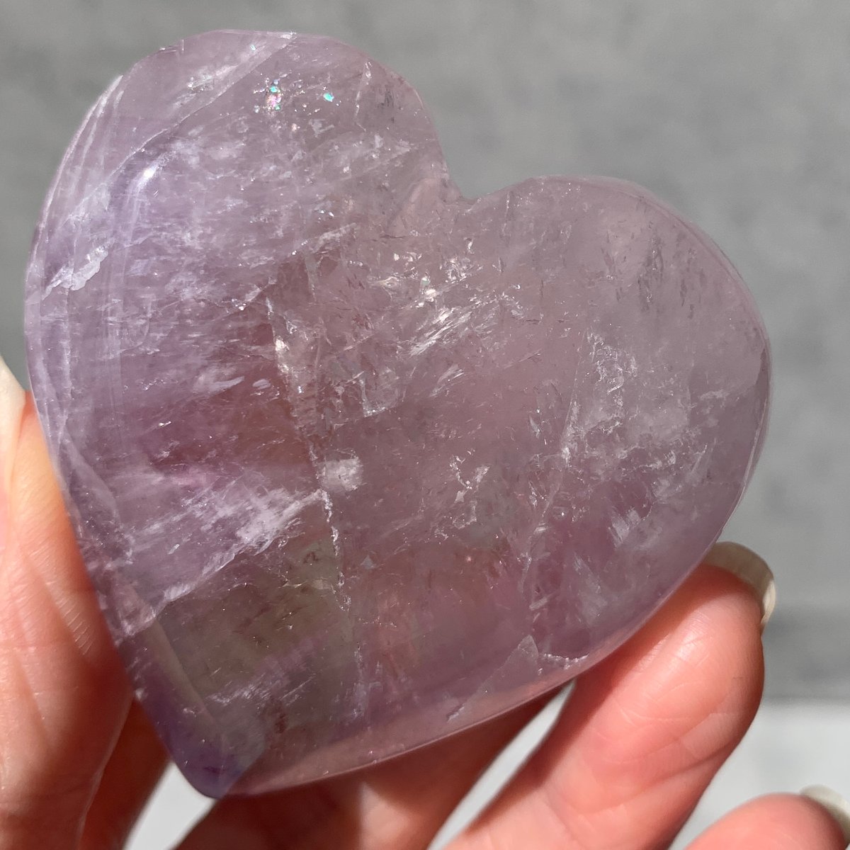 パープル瑪瑙♡パープルアゲート♡ハート♡No.537 159.パープル パープル瑪瑙♡パープルアゲート♡ハート♡No.537 159.パープル