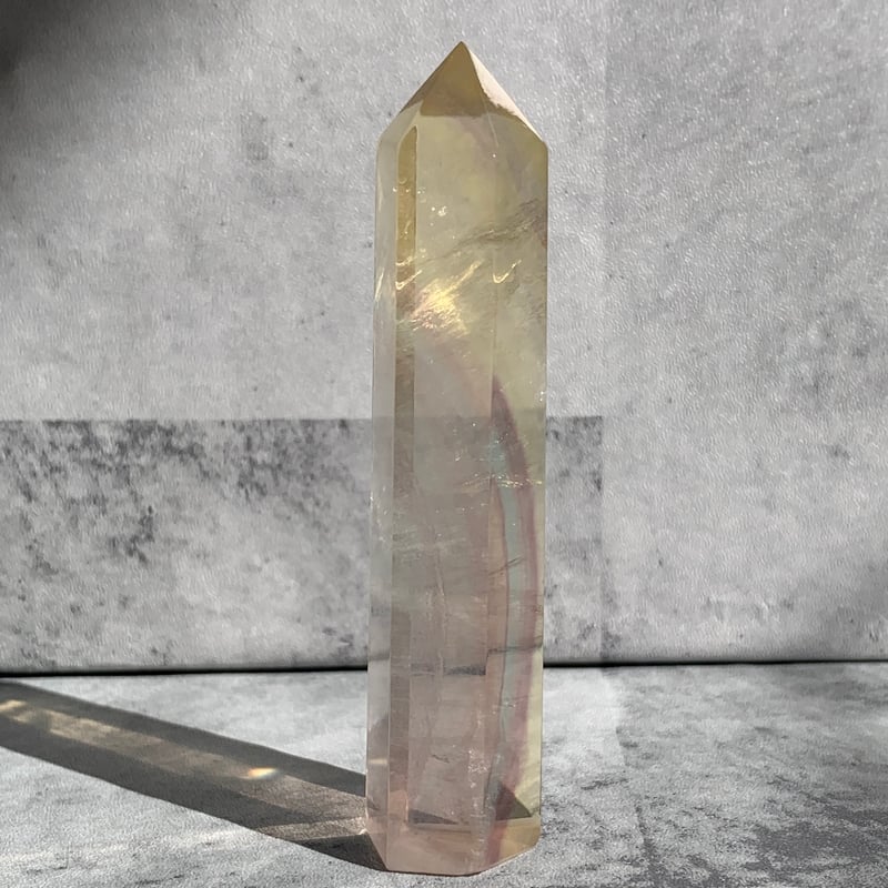 178.キャンディフローライトポイント【天然石・鉱物・パワーストーン