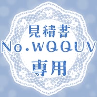 専用出品(WQQUV)